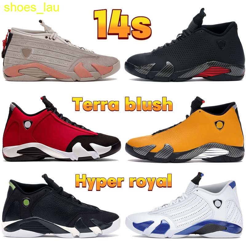 

2021 men 14 14s Basketball Shoes terra blush black anthracite indiglo hyper royal gym red toro toe women sneakers mens Trainers US 5.5-13, 10 white university red