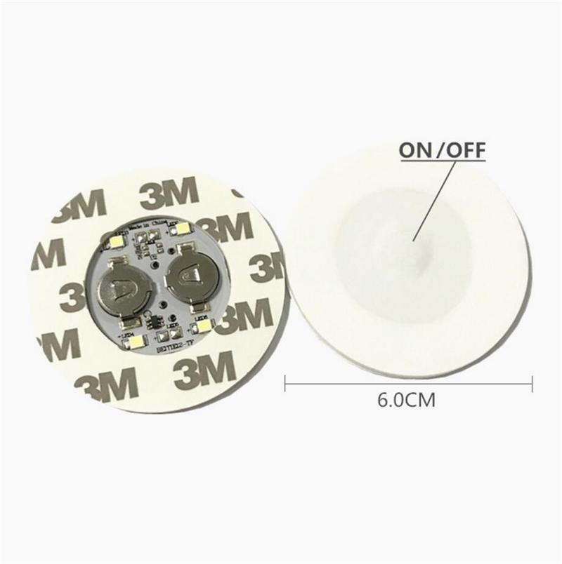 

6cm Glow LED Coasters Light 4 LEDs 3M Stickers Bottle Flashing Lamp Lead Novelty Lighting festival Christmas Night Bar Party Decoration