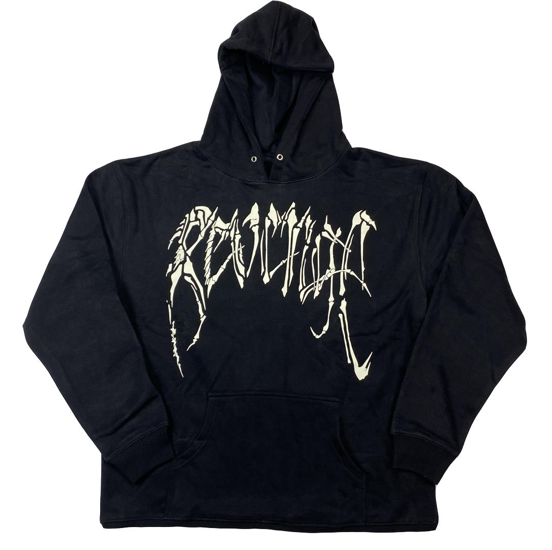 

Mens Designer Hoodies Skeleton Reflective High Street Fashion Hooded Hoodie Sweatshirt Men's Sweatshirts, Black