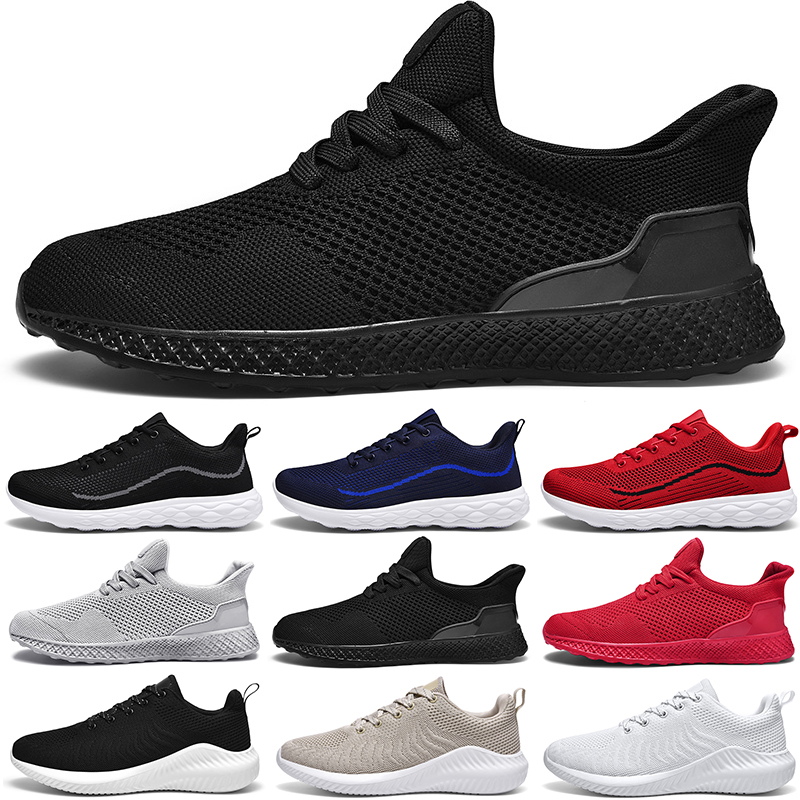 

men chaussure running shoes triple black mesh sneakers breathable outdoor soft jogging walking tennis shoe chaussures de course sport, Color 11