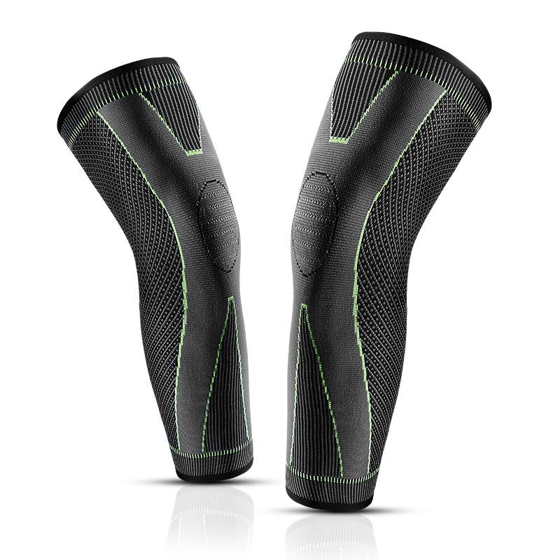 

Piece Compression Legwarmer Cycling Basketball Running Knee Protector Leg Sleeve Hiking Sport Warmer Arm & Warmers, Black