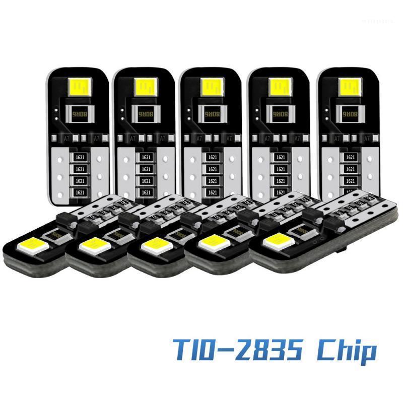 

Emergency Lights 10PCS T10 Led Canbus Car Interior Bulb For Lamps Dome Light Auto Wedge Side License Plate Lamp Singal