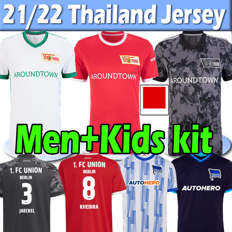

Union Berlin 2021 2022 Soccer Jerseys KRUSE Haraguchi TRIMMEL ANDRICH FRIEDRICH 21/22 Hertha BSC PIA TEK CUNHA CORDOBA DARIDA SELKE KHEDIRA jersey football shirts, Bolinlianhe 21 22 home