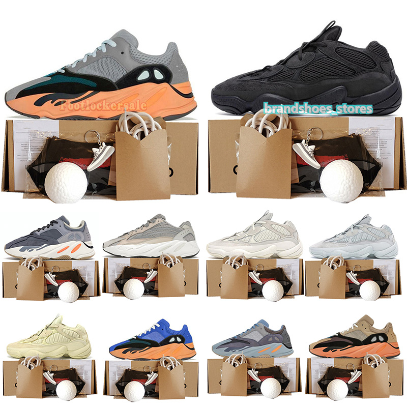 

Top Quality Yeesy Yezzys 500 Running Shoes Enflame Taupe Light Clay Brown Kanye 700 v2 Wash Orange Cream Static Inertia Runner Mens Sports Sneakers Womens Trainers, 700 wave runner solid