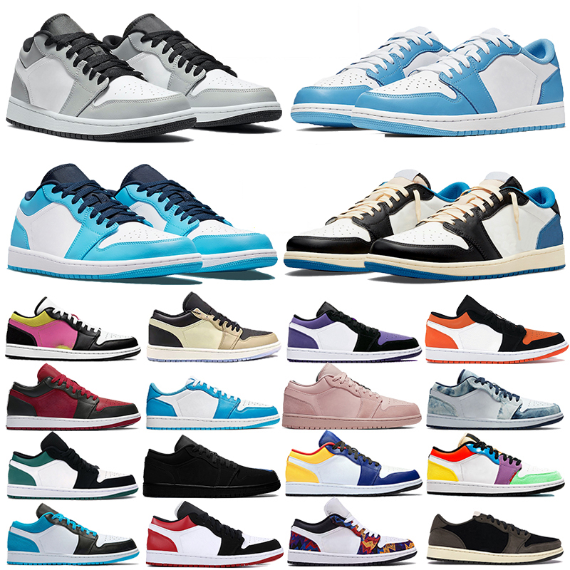 

2022 Newest cactus black royal 1s basketball shoes Low 1 UNC Starfish Neutral grey university blue canyon rust SE Arctic punch men women Sports sneakers trainers