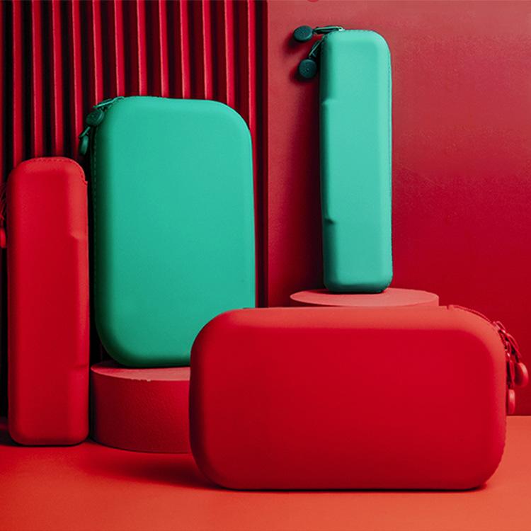 

Pencil Cases Case Silicone Lovely Simplicity Cosmetic Bag Stationery Box Storage Creative DLY Candy Colors