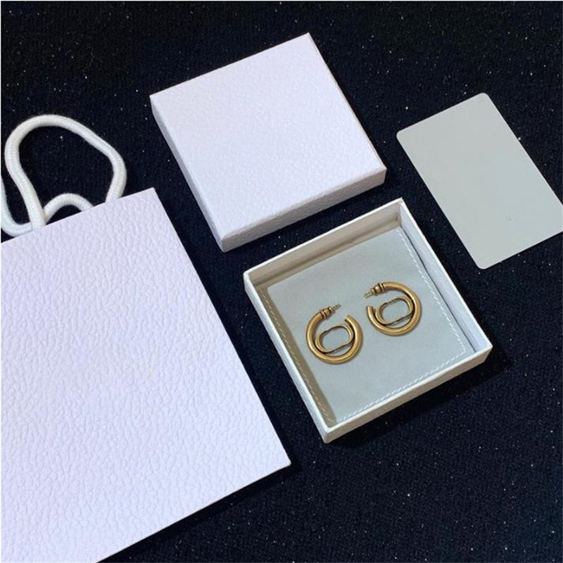 

Fashion Jewelry Luxury Designers Earring Designer Womens Gold Earrings Summer Party Mens Gift For Lovers Ear Stud With Box 21081203ZY