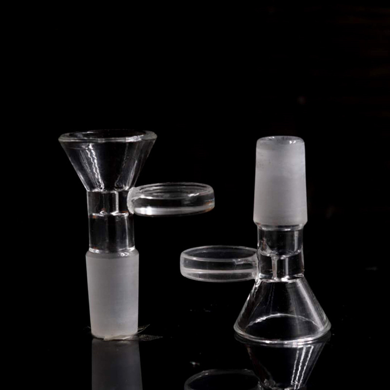 

Glass Bong Water Pipe Tobacco Bowl 14mm 18mm Female Male Joint Oil Burner Hookahs Bowls With Handle For Smoking Pipes Tools Accessories
