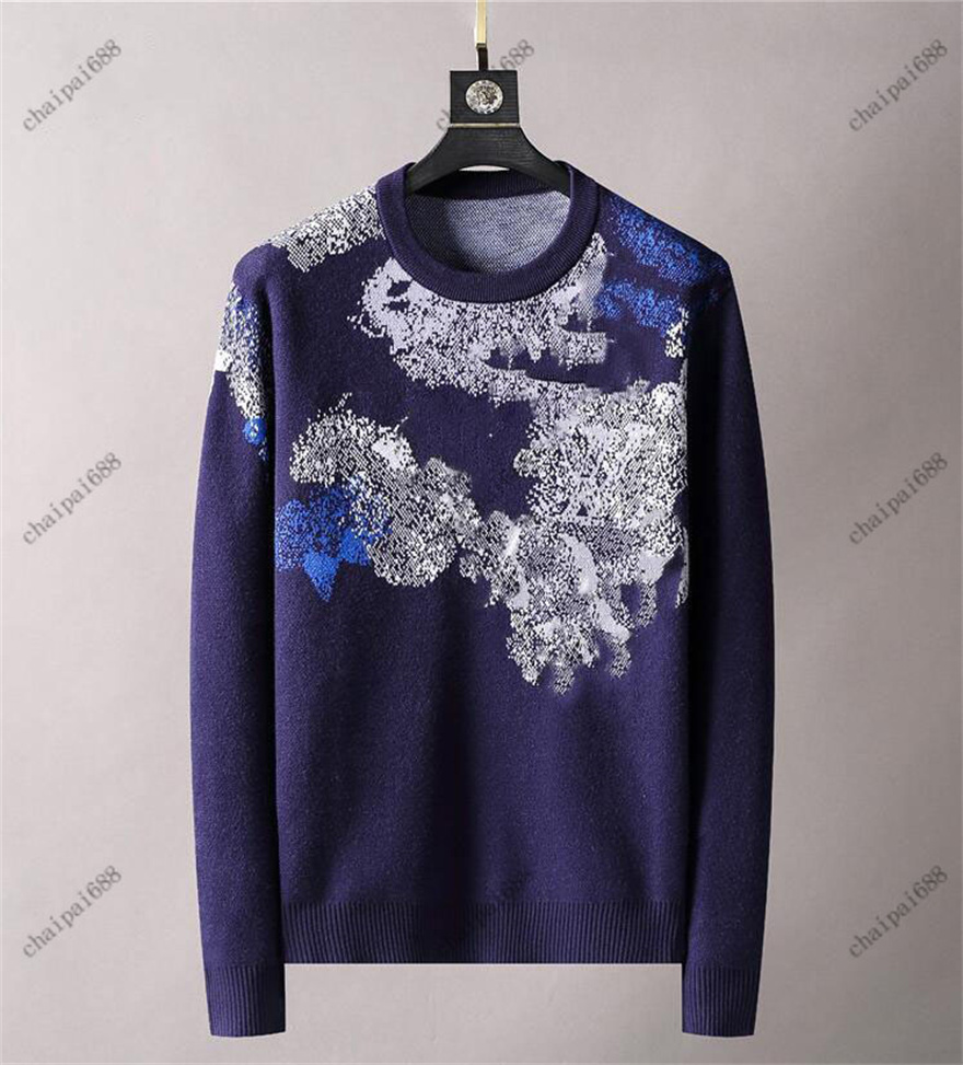 

21ss NEW Warm winter mens womens designers sweaters high quality brands man s clothes luxurys White clothing knitted low neck men champ hoodies herme sweater M-3XL