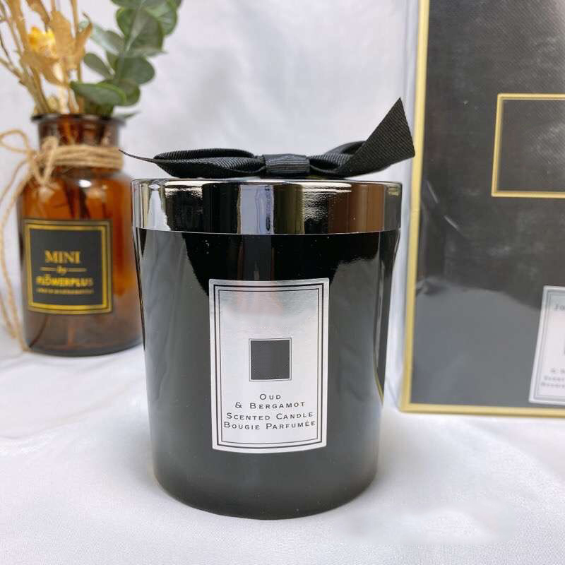 

Jo London Malone Perfume Candle lime basil Sea Salt Wild Bluebell English Pear 200g Scented Bougie Parfume Brand Fragrance Incense
