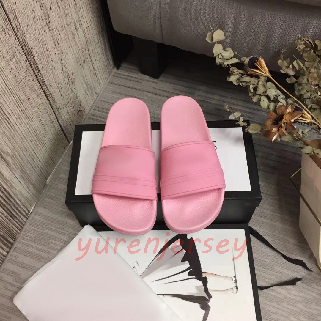 

Mens Women Slippers Summer Sandals Beach Slides Leisure Slipper Ladies Sandali Bathroom Home Shoes Fashion Flip Flops With Box, 23