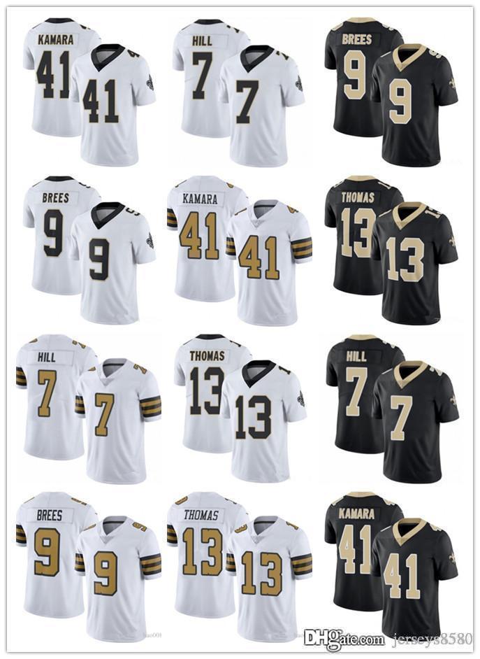 

Men Women youth NewOrleanssaints9 Drew Brees 41 Alvin Kamara 13 Michael Thomas 7 Taysom Hill Football Jerseys, Black;red