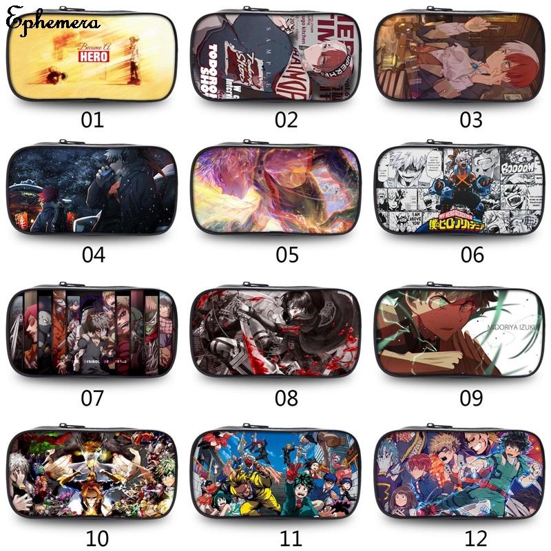 

My Hero Academia Pencil Case Bag Anime Polyester School Supplies Bags Student Gift Make Up