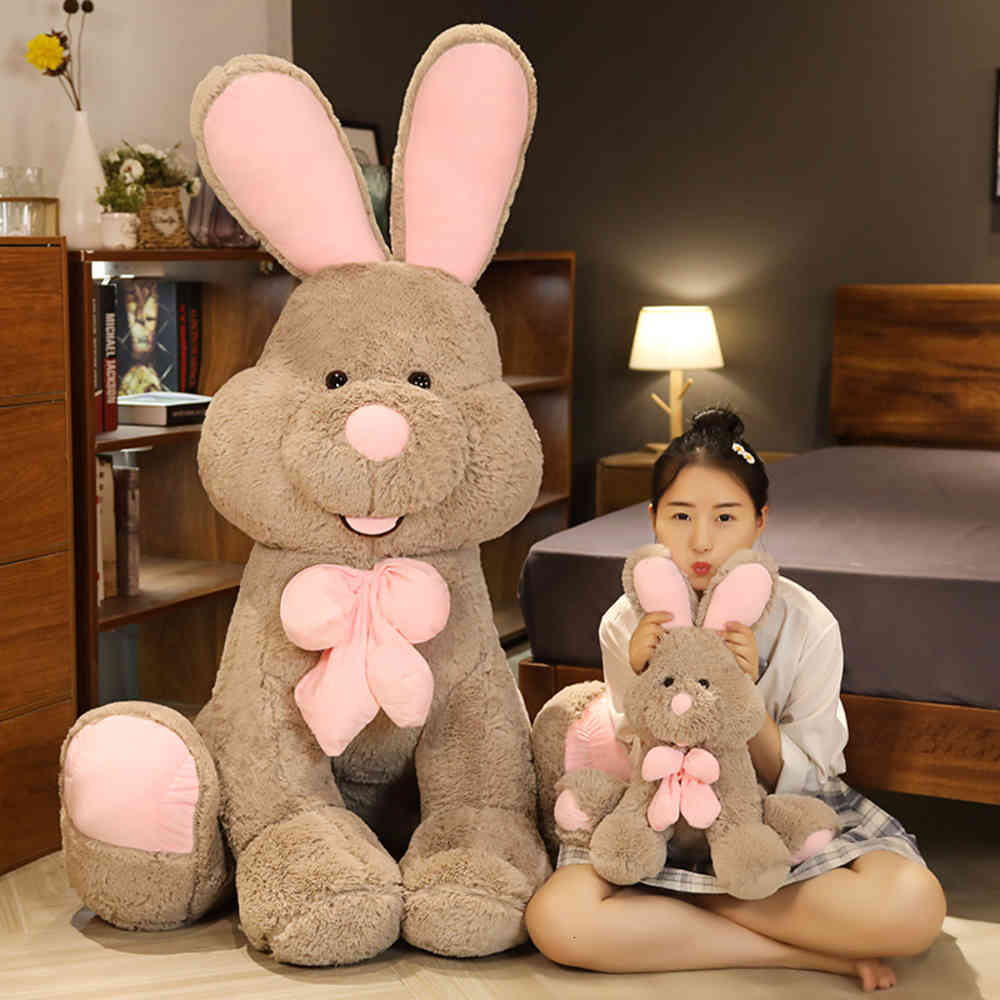 

American Rabbit plush toy bunny long eared rabbit doll large Cute Doll Girl Gift