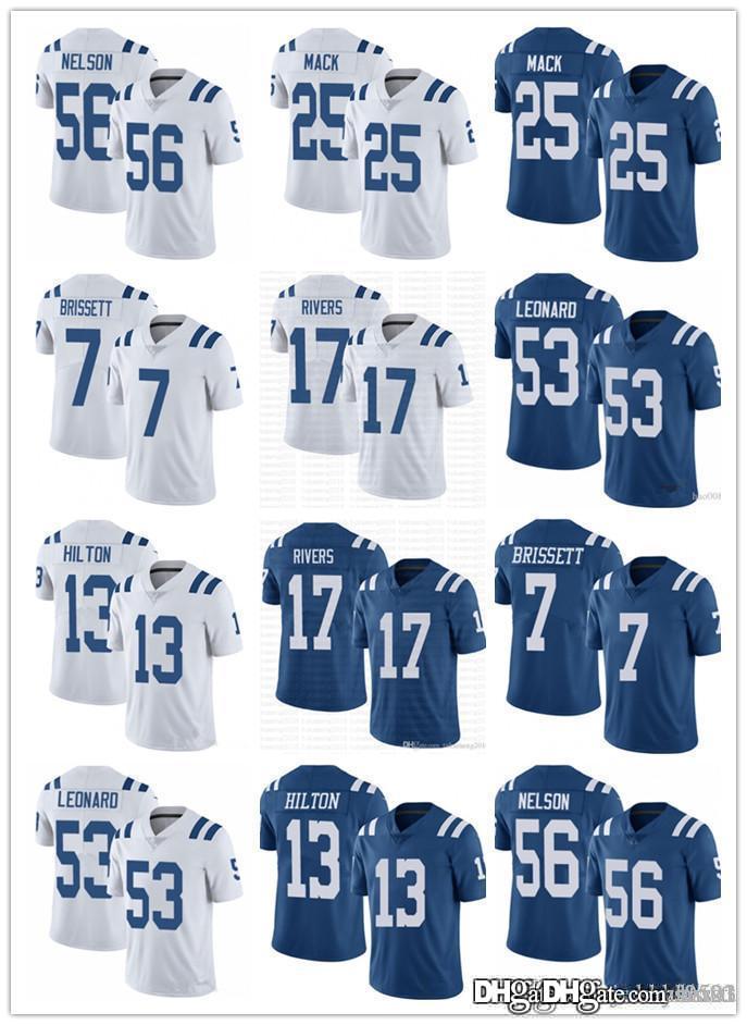 

Men youth Indianapolis women Colts 17 Philip Rivers 53 Darius Leonard 7 Jacoby Brissett 56 Quenton Nelson Football Jerseys, Black;red