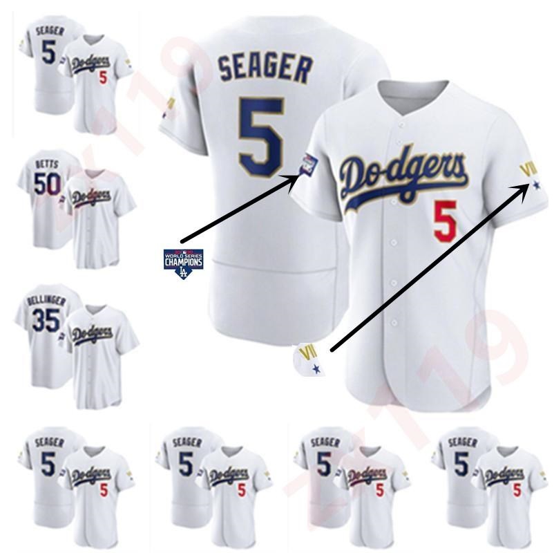 

Dodgers Mookie Betts 20 21 Gold Program Jersey Corey Seager Trevor Bauer Zach McKinstry Cody Bellinger Kershaw Justin Turner Price Hernandez, Blue;black