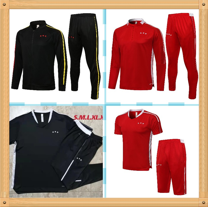 

21 22 TADIC jacket soccer jersey 2021 BERGHUIS zipper football shirt KUDUS BLIND PROMES HALLER NERES CRUYFF AJAXEs Men polo + kids kit shirt, Black