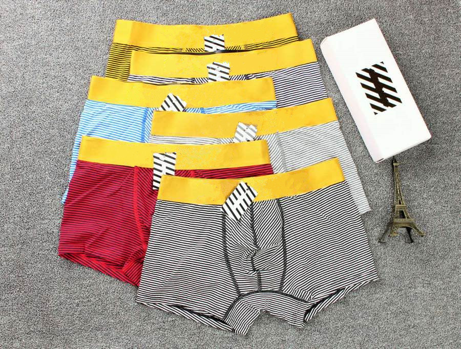 

Designers brand Mens Boxer men Underpants Brief For Man UnderPanties Sexy Underwear Boxers Cotton Underwears Shorts Male box, Black;white