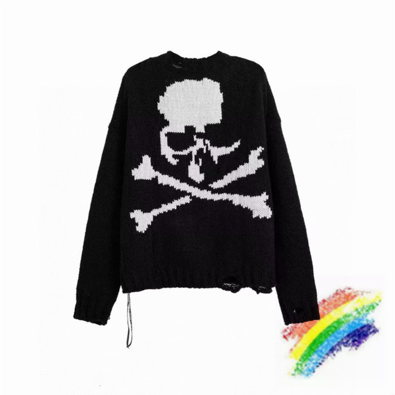 

Men's Jackets Destroy Mastermind Japan Sweater Men Women 1:1 Quality Black Sweatshirts Fashion Casual Crewneck Hoodie GGMZ, Black;brown