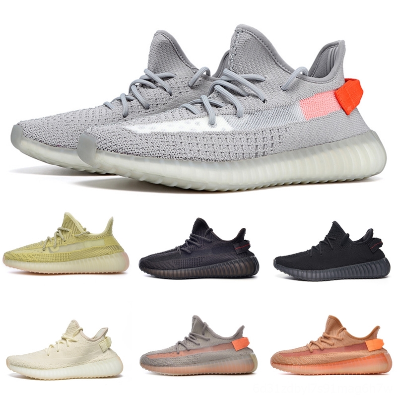 3QkzU Magma Black Mens Designer Shoes 350 Metallic Silver Bullet Clean White 350 v2s shoe Aqua CNY Men Sports Running-image-699335862