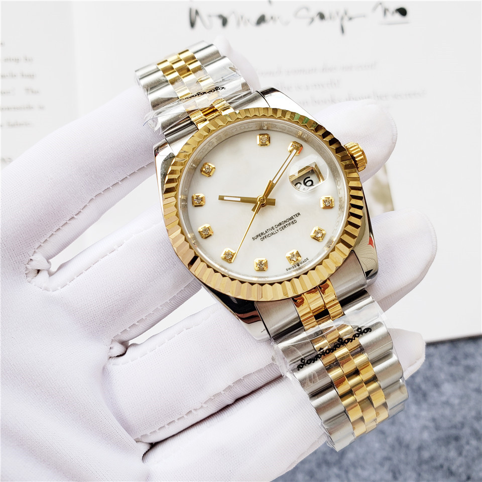 

Man For Women Watch Oyster Perpetual Datejust Watches Clock Mechanical Watch Orologio Uomo Gift Men's Sports Watch, Slivery;brown