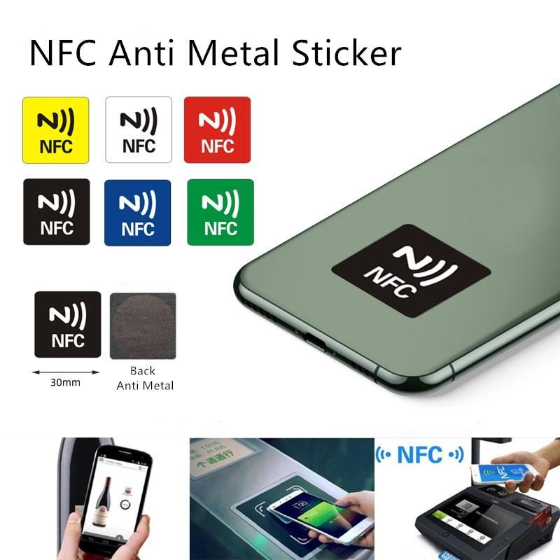 

3/6pcs/Lot NFC Stickers 216 Tags Anti Metal RFID Adhesive Label Sticker NFC216 Tag PET Material Phones Access Control Card