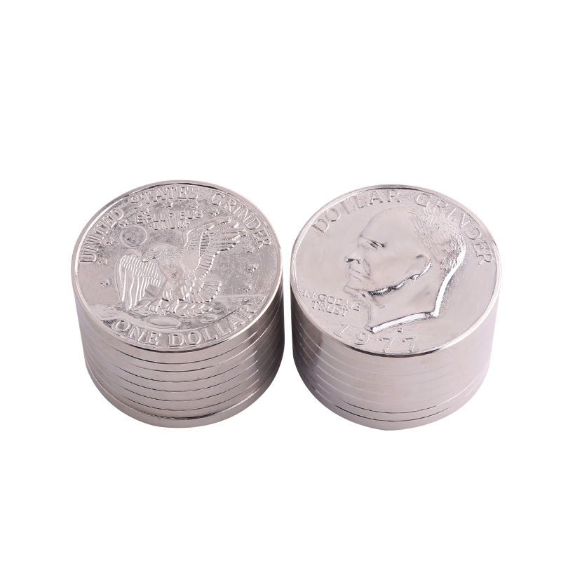 

Smoke grinders herb metal 45mm 3 layer tobacco grinder for smoking pattern cigarette crusher