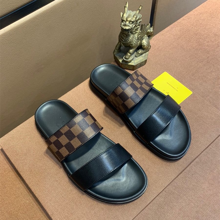 

Summer 2021 Men Luxury Designer Flip Flops Camouflage Slippers Water Sandals Anti-slip Casual Shoes Soft Bottom Beach Massage Slipper, #10