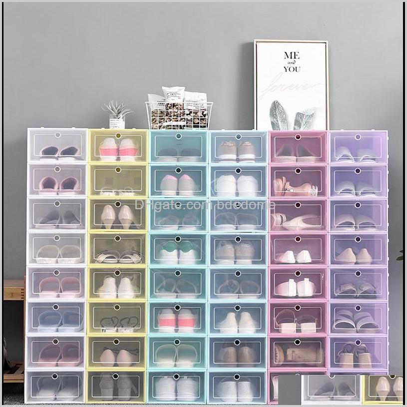 transparent sneaker box