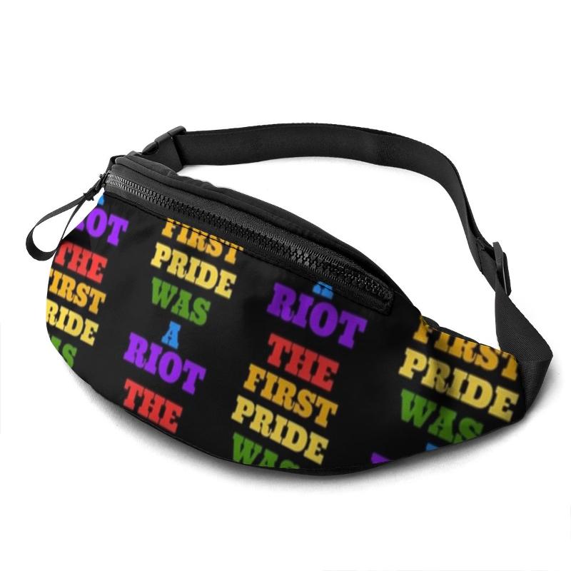

Waist Bags Gay Pride Bag Climbing Women Pack Polyester Fashion