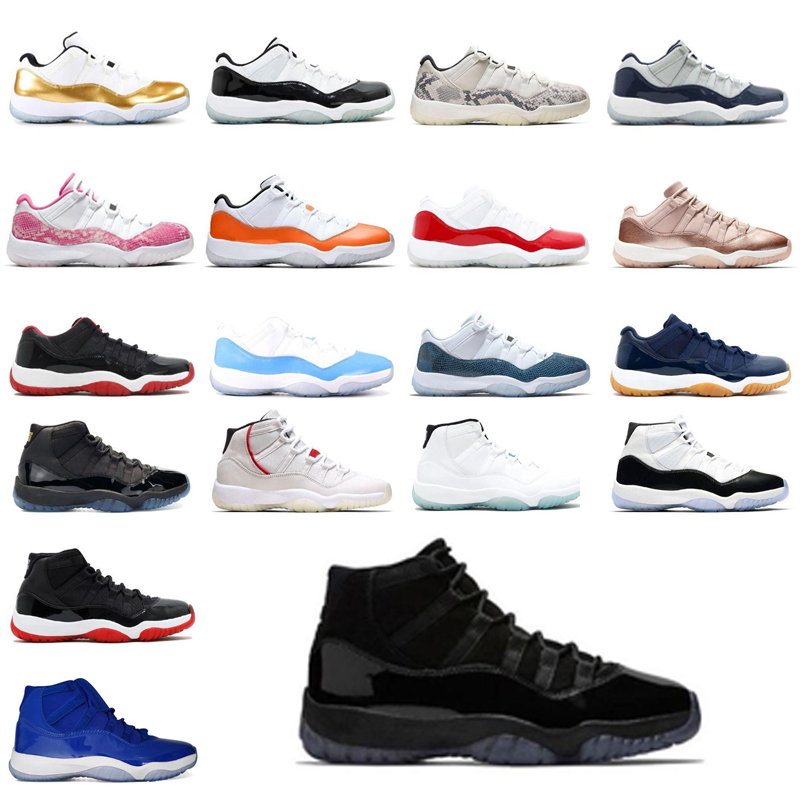 

2021 jumpman men women 11 basketball shoes 11s concord High low pantone Space Jam Gamma Blue Cap and Gown Sneakers Trainers Eur 36-46 W2xf#, 49
