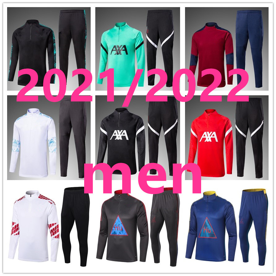 

2122 mens soccer tracksuit chandal futbol survetement foot jerseys 2021 2022 men Trainers Adult football jersey training wear jacketadult 1018
