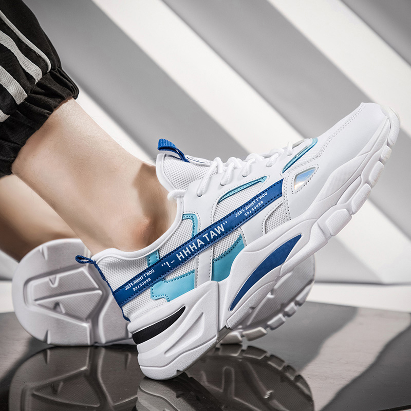 

Classic Women Men Trainer Size Running Shoes Gray Black Blue Red White Sunmmer Thick-Soled Wear-Resistant Runners Sneakers Code: 02-0895