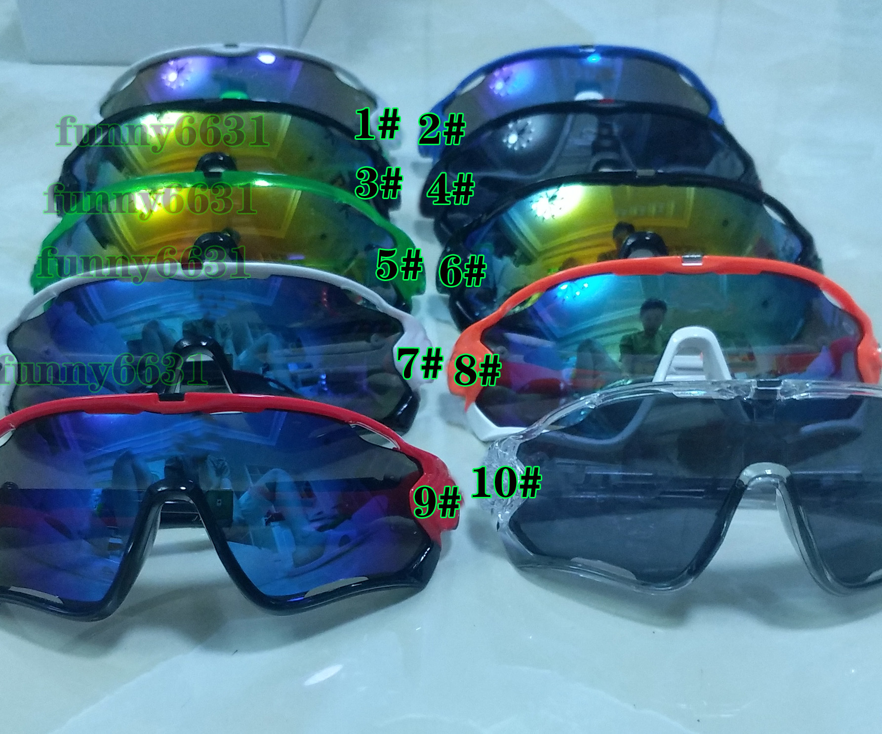 

SUMMER man motorcycle mirror plastic frame Bicycle riding sunglasses men Driving glasse women windproof sprot sun glasses goggle 10color black green color eyewear