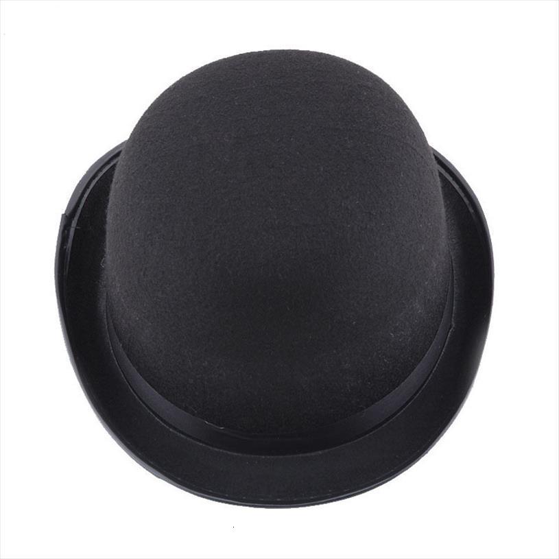 

black magic hat british wind felt gentleman holiday party performance jazz halloween props common for men and women, Blue;gray