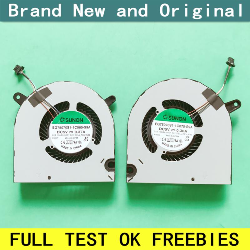 

Laptop CPU GPU Cooling Fan Cooler Notebook PC For G5 15 SE 2021 5500 5505 G3 3500 0PC01D 0F3DF0 MG75090V1-C200-S9A Pads