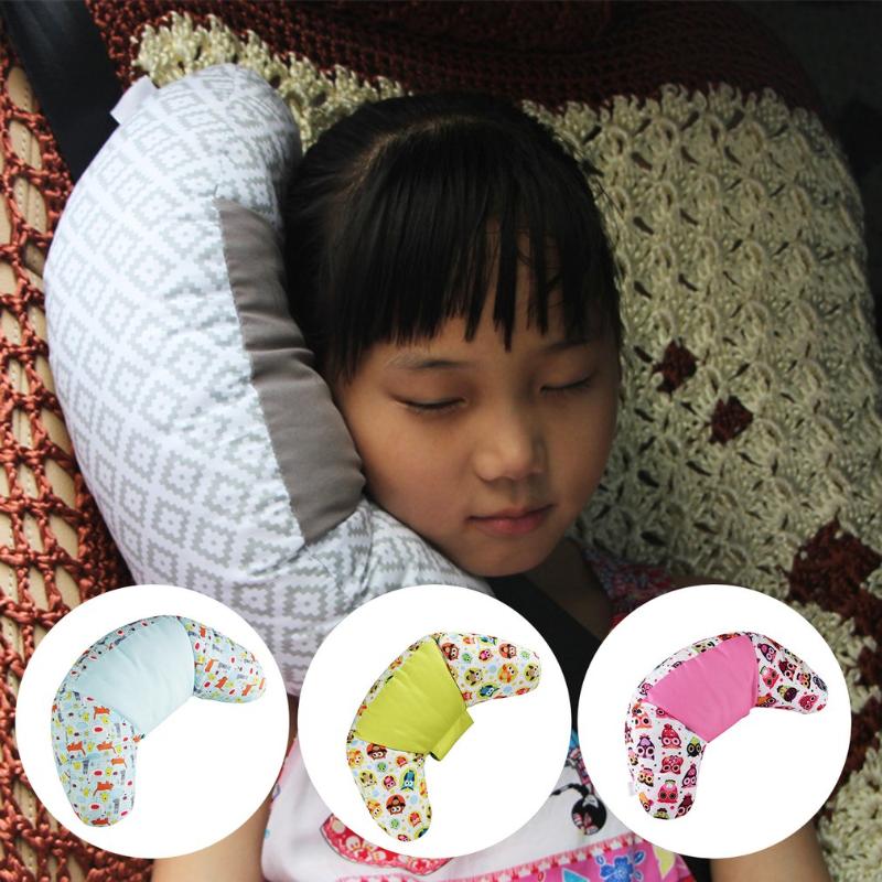 

Seat Cushions Children Car Belt Side Sleeping Neck Pillow Shoulder Pad Nap Protective Travel