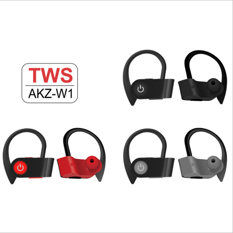 

TWS akz-w1 Bluetooth headset 5.0 wireless in ear vehicle true wireless Bluetooth headset stereo in ear wholesale