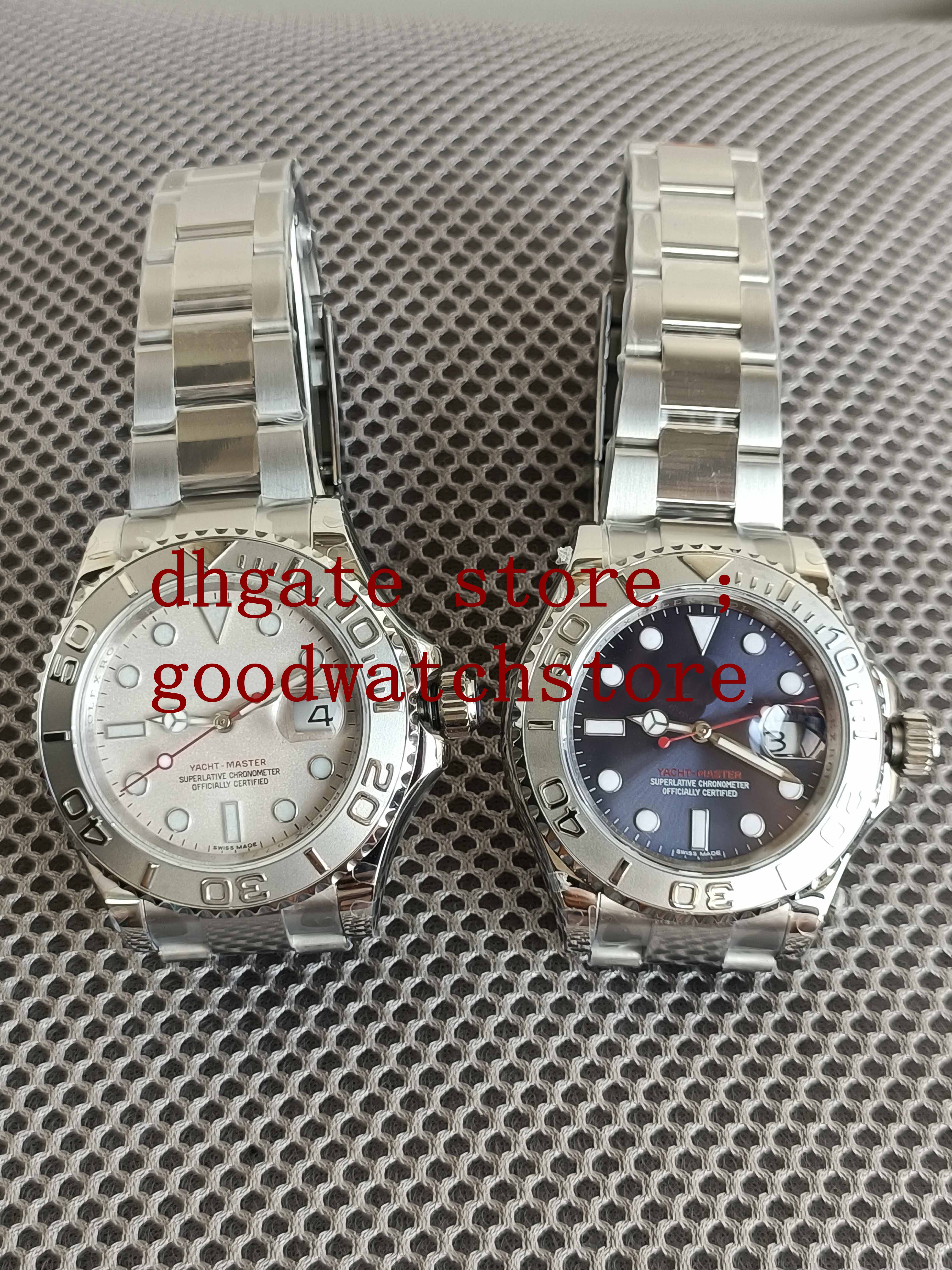 

2 Style Men BP Factory YM Automatic 2813 BPF Watches 116622 Dive Sapphire Mens Date White dial blue second hand Luminous Wristwatches 2021, Black
