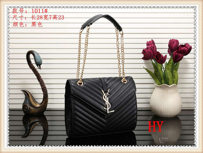 

Fashion Crossbody Shoulder HandBag Women Purse Messenger Bags Wallet Tote Clutch YSL lv LOUIS BAG VITTON 1-1011, Red;black