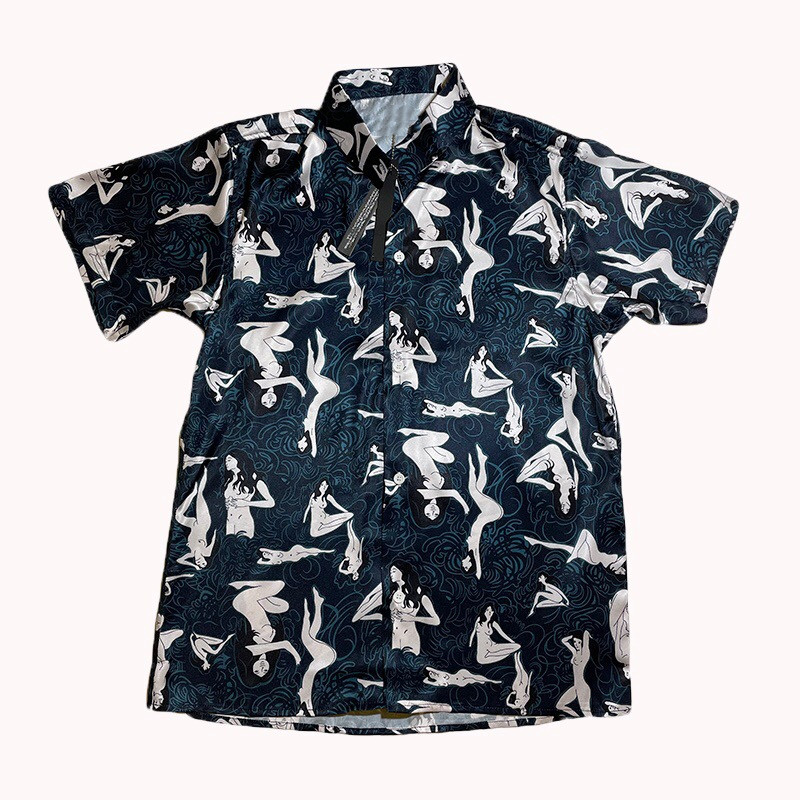 

2021 mens t shirts men Women shirt luxury Designers silky t-shirt Naked woman print summer fashionTees Casual short sleeves, Custoextra shipping postage/no ship