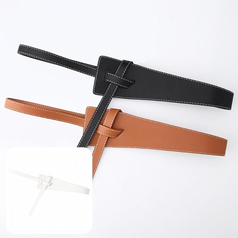 

Belts Simple Corset Designer Belt Lightweight Women Waist Exquisite Wear-resistant Vintage Pure Color, Black;brown