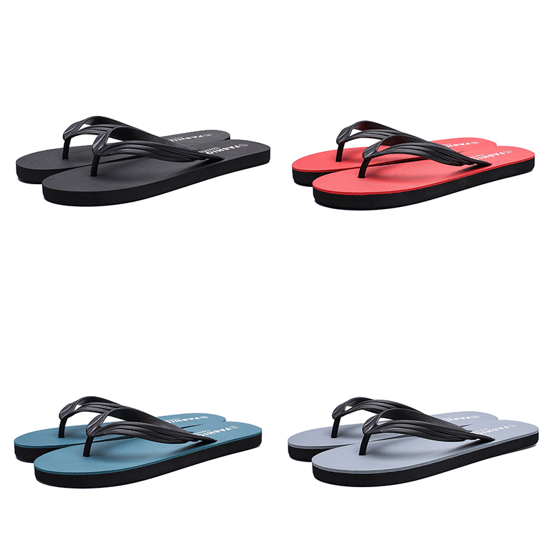

men slide fashion slipper sports black blue designer casual beach shoes hotel flip flops summer discount price outdoor mens slippers, # 4