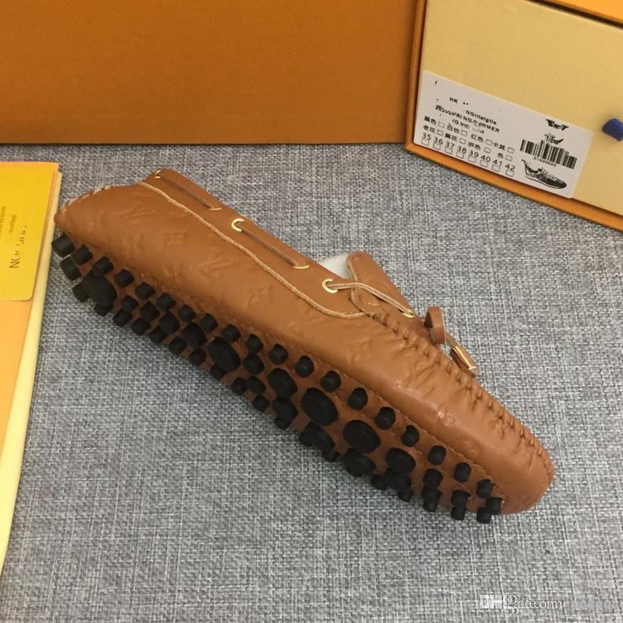 

YE High Quality GENUINE LEATHER Flats Woman Spring SHOES 2021 Super DESIGNER Flats WOMEN Flower Ladies Casual SHOES Female LOAFERS 33, #03