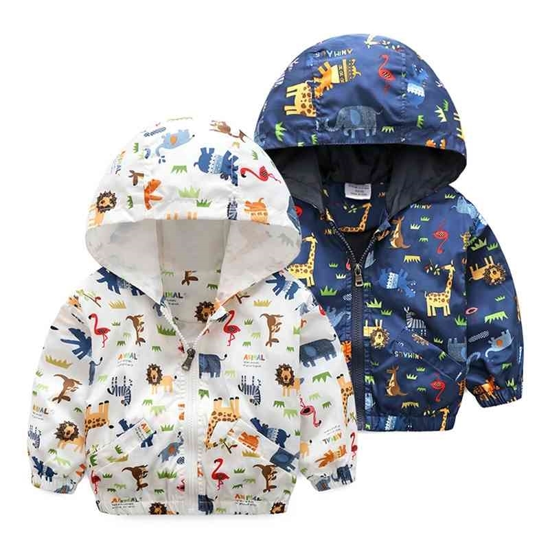 

Spring Autumn 2 3 4 5 6 7 8 9 10 Years Children Sports Baby Zipper Tops Outwear Full Print Outdoor Cartoon Kids Boys Jacket 210701, White