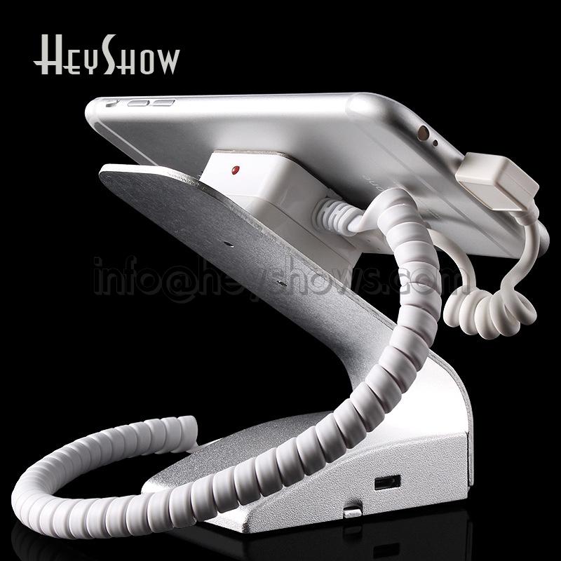 

Mobile Phone Security Display Stand Burglar Alarm System Anti Theft For All Smart Phones Retail Shop Loss Prevention Systems