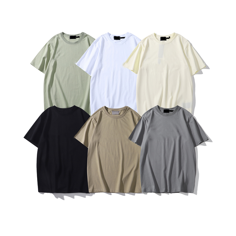 

2021 Men S T-Shirts Man & Woman Tshirts Unisex Cotton Short Sleeve T-shirt Essential Tee Casual Sport Outfit Fitness Clothes S-XL, Silical gel