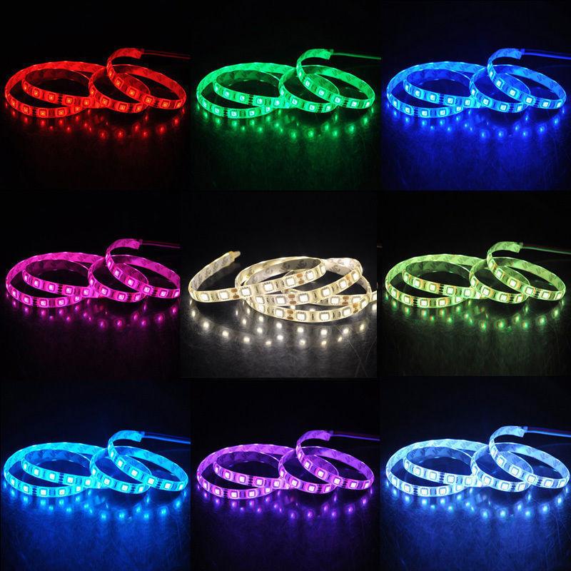 

Strips 16.4FT RGB LED Strip 5M 300Led SMD Flexible Tape Light 60led/M Waterproof 24V Lorry Truck Carvan Boat Cabinet Lighting Decor