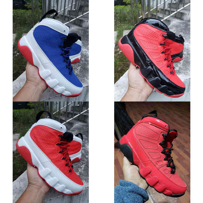 

mens basketball shoes 9s jumpman 9 Change World Racer University Blue gold gym red black white sport sneakers trainer Size EUR, As photo 2