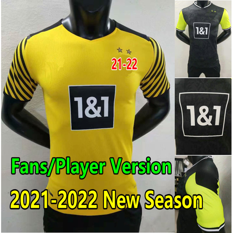 

Fans Player Version HAALAND soccer jersey 2021 2022 REUS BRANDT SANCHO 4th football shirts BELLINGHAM HUMMELS PISZCZEK SCHULZ GUERREIRO HAZARD men kids kit uniform, Fans 21-22 home +patch